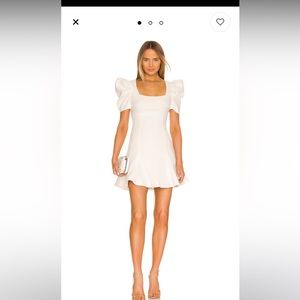 Scooped Alia Dress in White
LIKELY